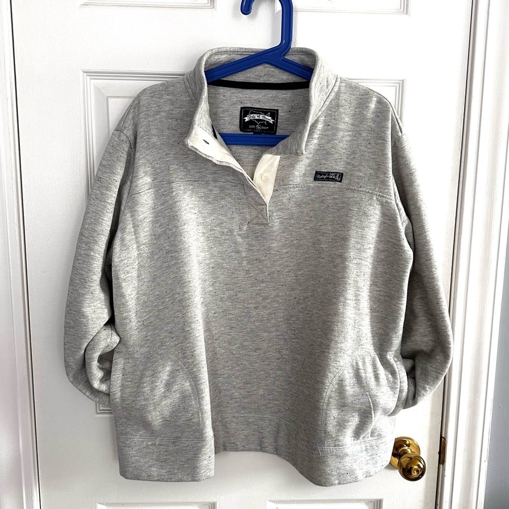 State of Mine Maryland Grey Sweater Crew Neck XL